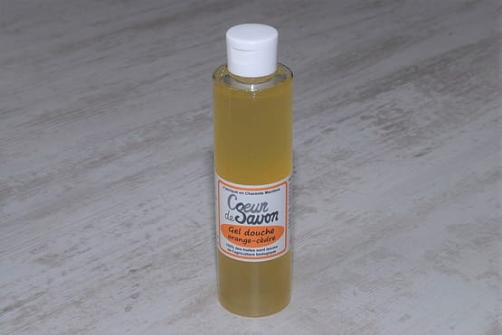 gel douche savon liquide orange 200 artisanal